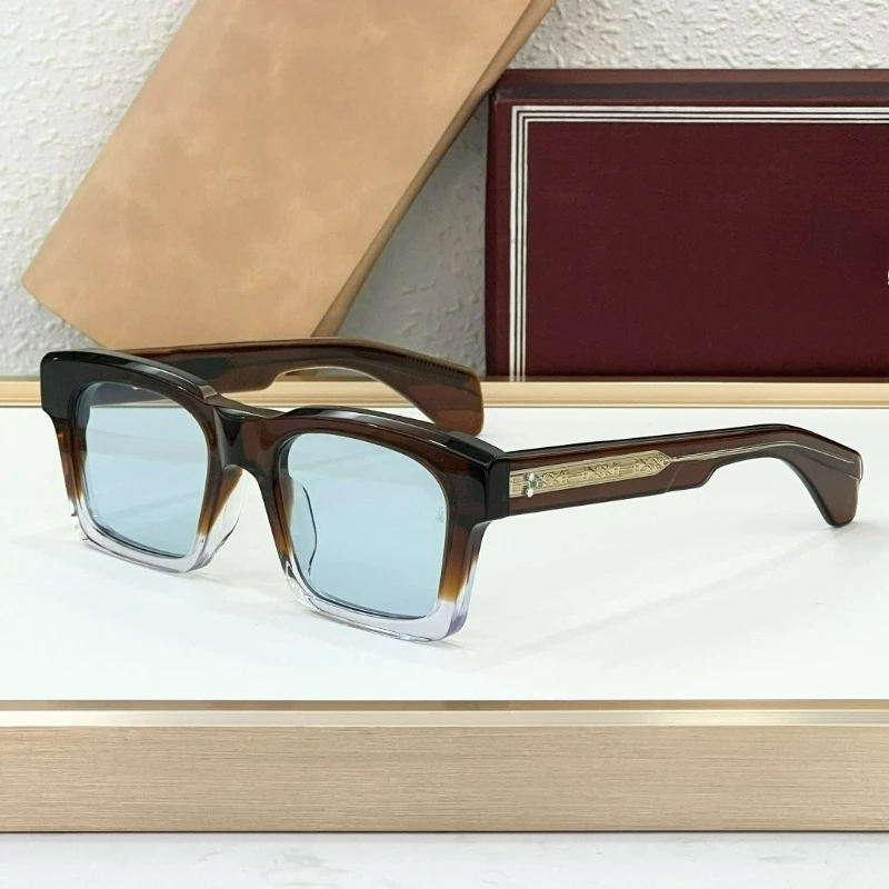 

KAINE Sunglasses For Men Women Vintage Large Square Acetate Eyeglasses Zonnebril Voor Mannen Glasses Sun Glasses UV400