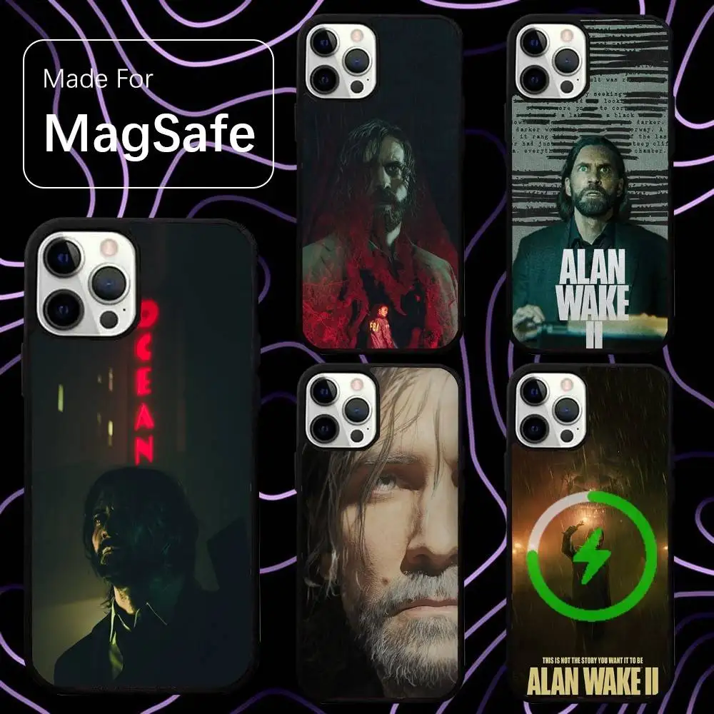 

A-Alan Wake 2 Game Phone Case For iPhone 17,16,15,14,13,12,11,Pro,Max,Plus,Mini,SE,Air Magsafe Magnetic Wireless Charging
