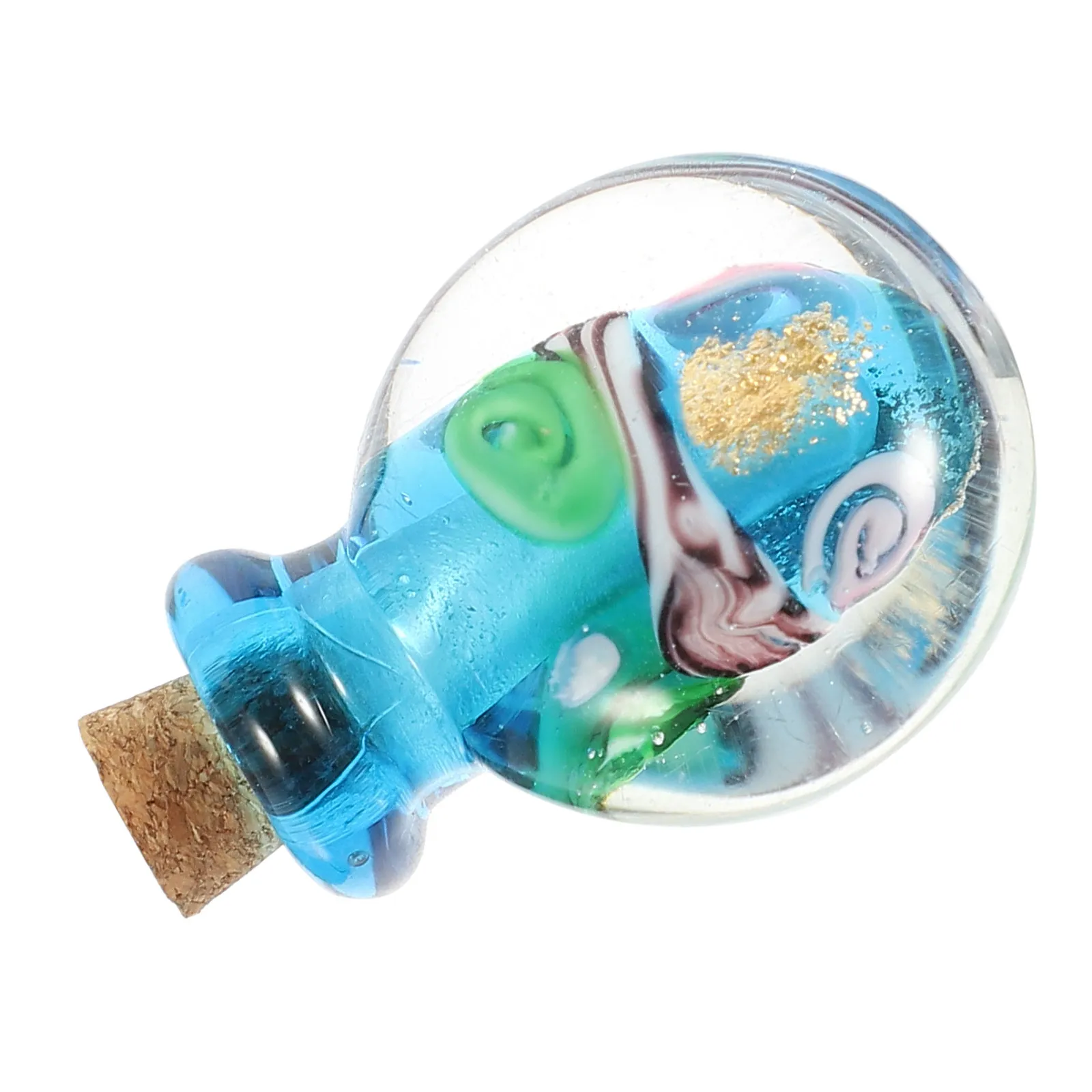 

Маленький стеклянный кулон-диффузор для эфирных масел, изящный флакон-кулон для парфюма, декоративный аксессуар для ожерелья