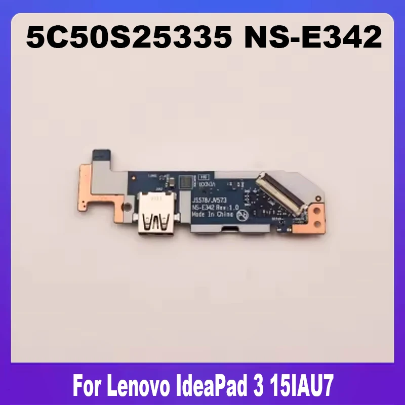 NS-E342 5C50S25335 New Original For Lenovo IdeaPad 3 15IAU7 Laptop SD Card Reader USB Power Switch Button Board 100% Tested