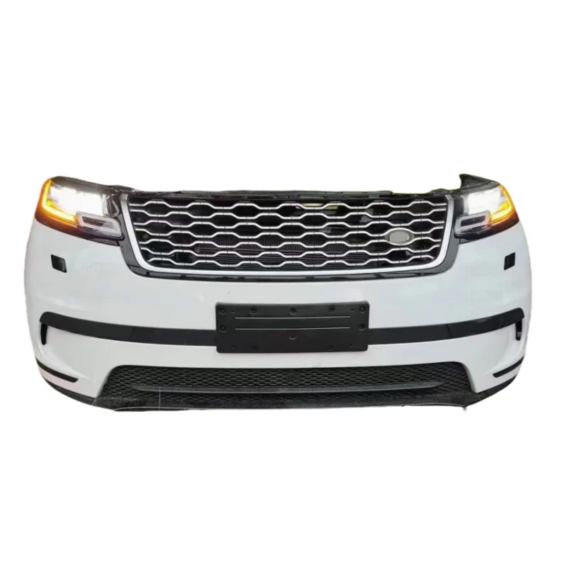 

For Range Rover Evoque VELAR Sport Front and rear bumper body kit Radiator radar fender hood headlights