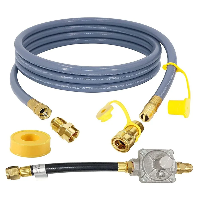 Propane To Natural Gas Conversion Kit For Weber Genesis, Genesis II, Spirit, For Weber Propane Grills 10FT 1/2Inch ID-A27R