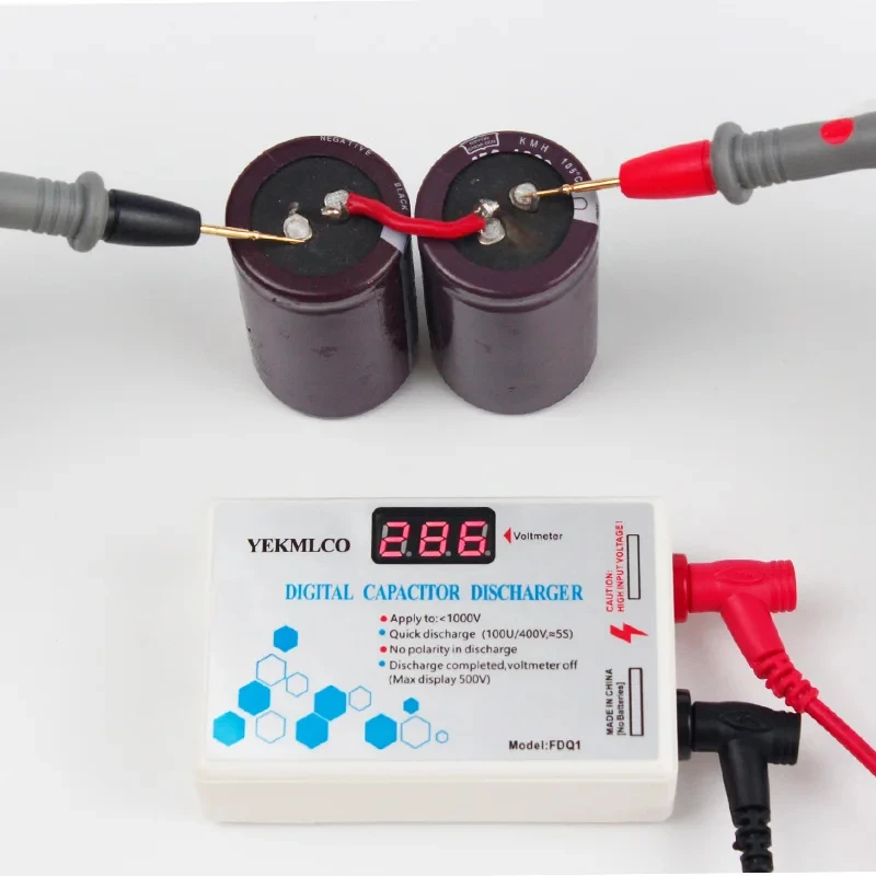 1000V Kondensator entladung Intelligentes Entlade instrument Wechselstrom-Schalt netzteil Leiterplatte Wartungs test werkzeuge