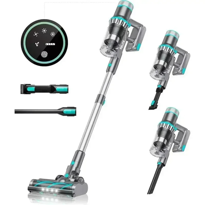 Belife BVC11 Cordless Vacuum Cleaner, 25Kpa Powerful Suction,Stick Vacuum Cleaners for Home Carpet Hardwood Floor