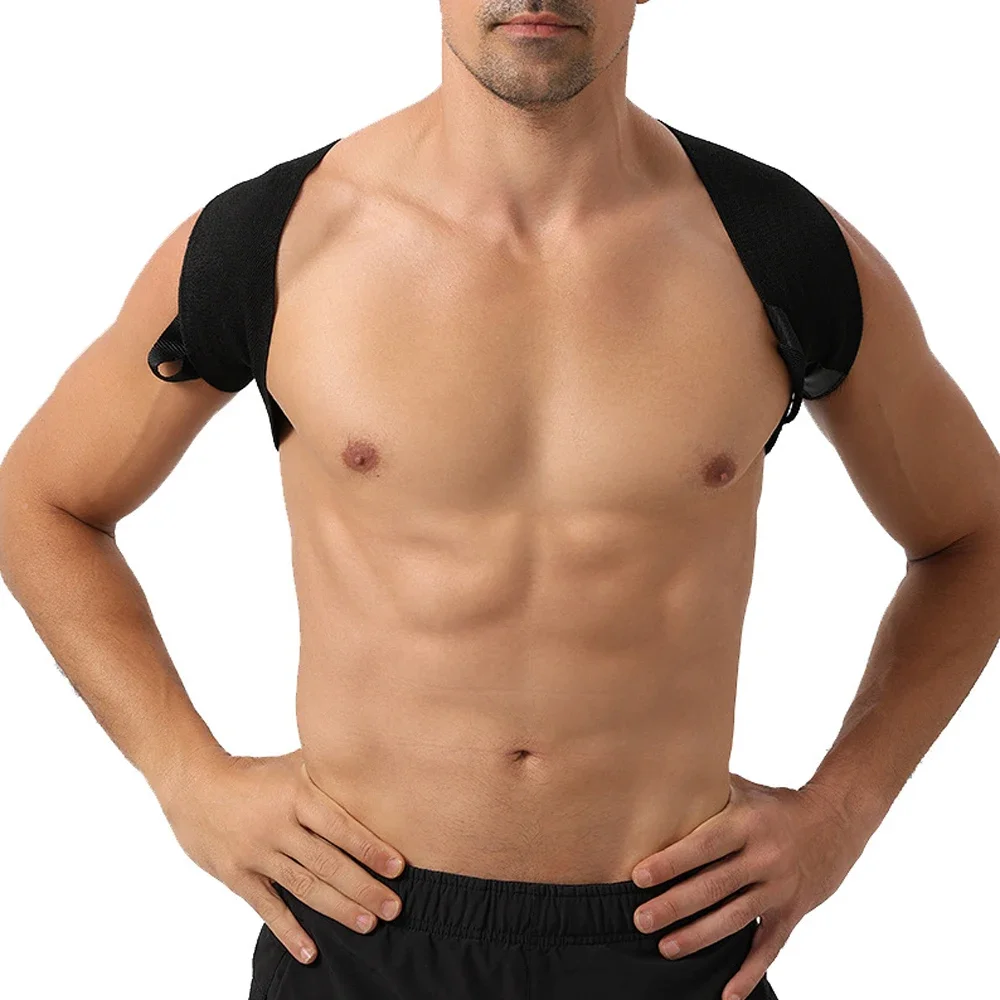 1Pcs Upper Back Support Posture Corrector,Adjustable Back Posture Corrector Brace for Men,Shoulder Brace,Back Straightener