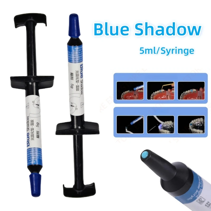 

2/4pc Dental TURBO Composite Resin Orthodontic Adhesive Blue Light Cure Band High Quality Reliable Dental Bonding Solution