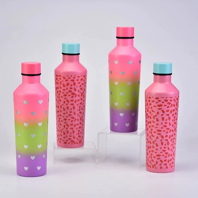 

New 500ML Insulated Cup Double layer Stainless Steel Small Mouth Vase Water Cup Fashionable Vacuum Portable Insulated Cup