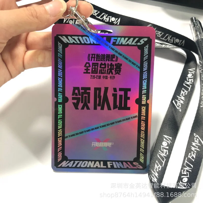 

Customized. Shenzhen Factory Direct Sale PVC Laser Card Effect Laser Background Plastic Business Card VIP Membership Car