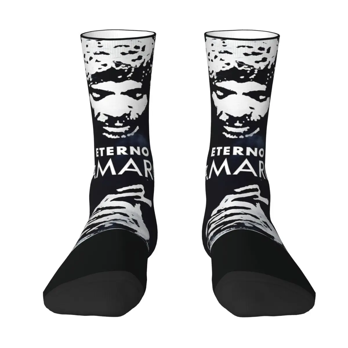 Camarons De La Isla Flamenco Singer Socks Autumn Stockings Vintage Unisex Soft Socks Graphic Running Sports Non-Slip Socks