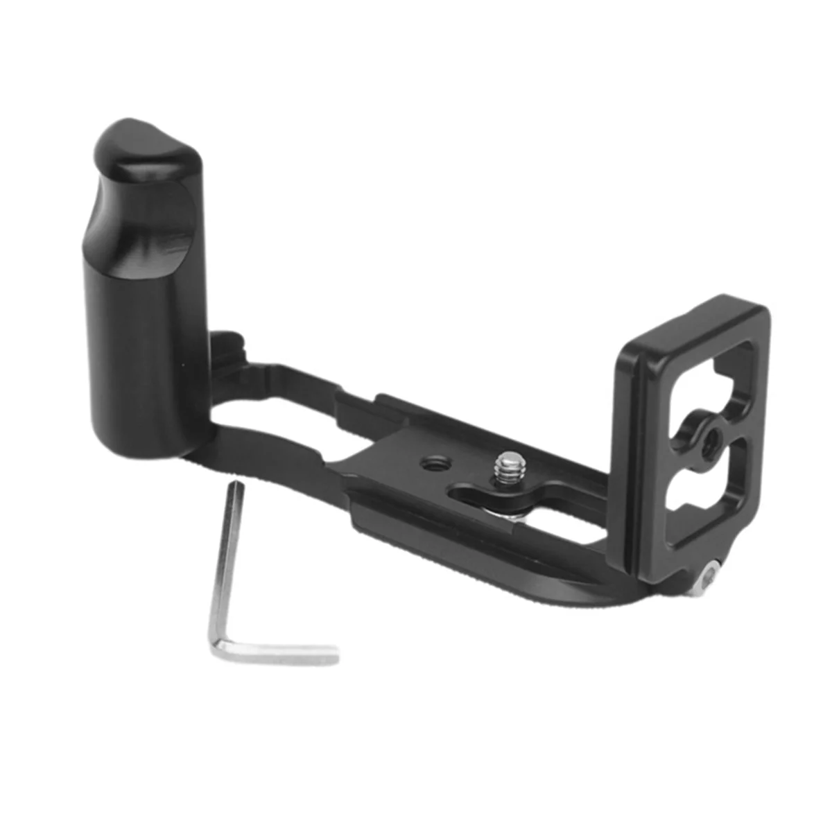 Camera L Vertical Quick Release Plate Camera Holder Bracket Hand Mount Grip for Olympus E-M5 OMD EM5 BlackJADD