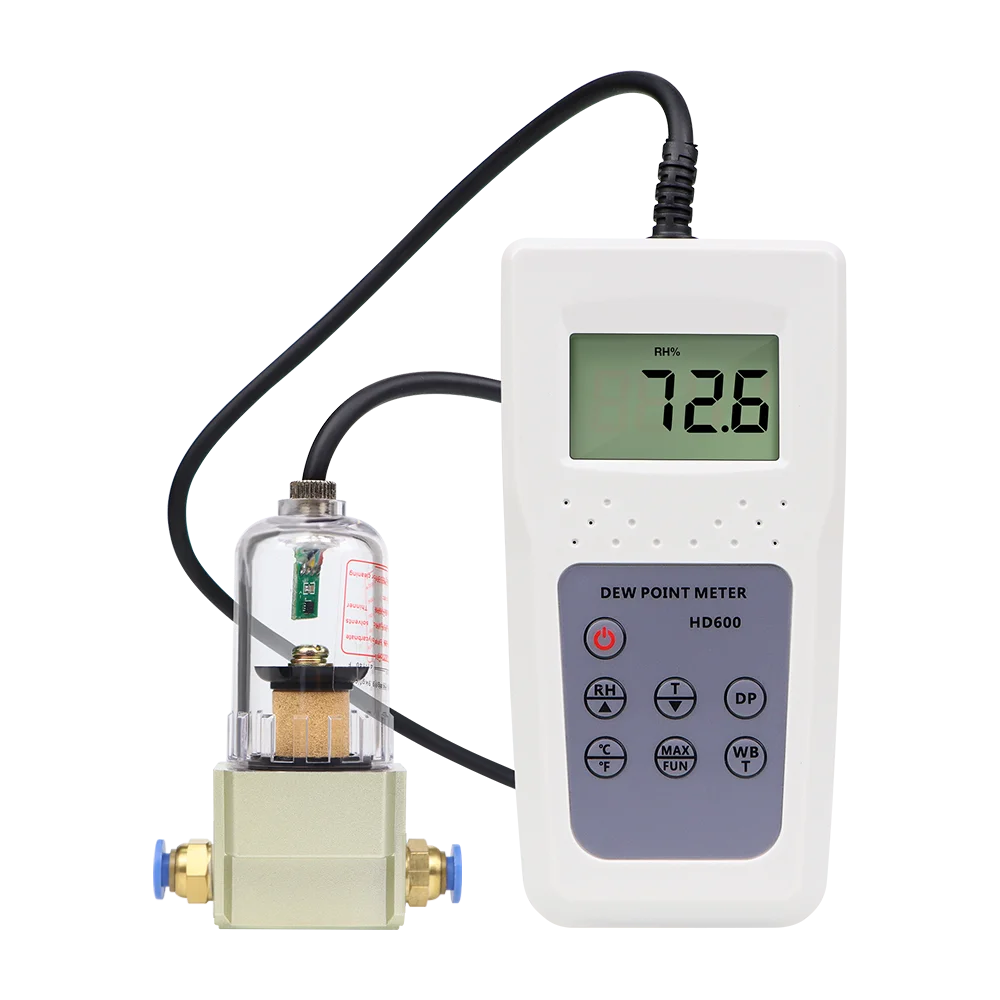 2026 Professional HD600 Hygrometer Thermometer Air Temperature & Humidity Meter with Dew Point Meter Moisture Meters