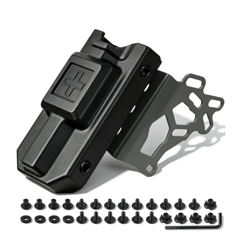 Holster Accessory Mount (HAM) & Tourniquet Holder for Gun Holster, Tactical Tourniquet Holder Adapter Mount, Police Gear Accesso