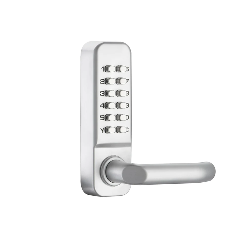 

Keyless Mechanical Digital Door Lock Code Password Latch Double Sided Zinc Alloy Combination Outdoor Indoor For
