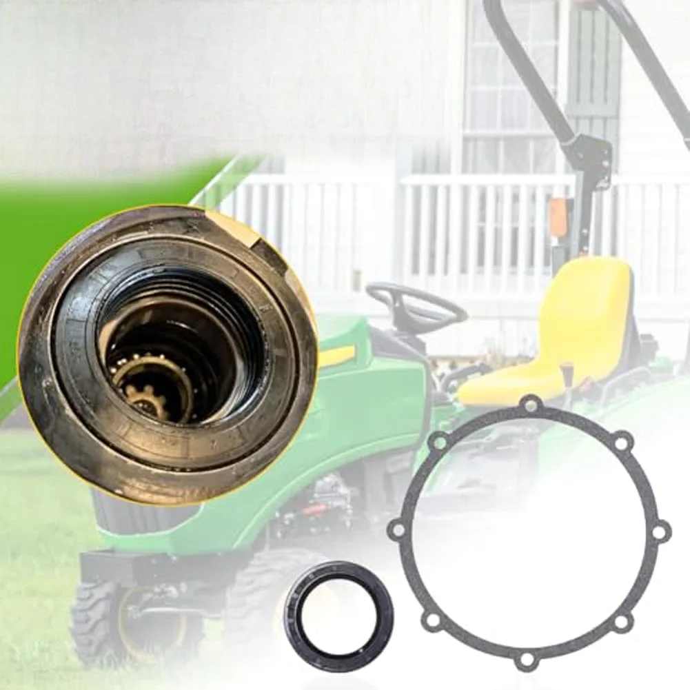 TR109398 Front Axle Seal and MIU801706 Gasket Pair for Front Axle Repair on For 1025R and 2025R for tractor Applications