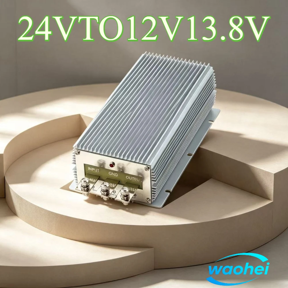 24V to12V13.8V 80A100A DC DC Step Down Voltage Converter Solar System DC-DC Buck Module 24V-13.8V Regulator for Cars Reliable CE
