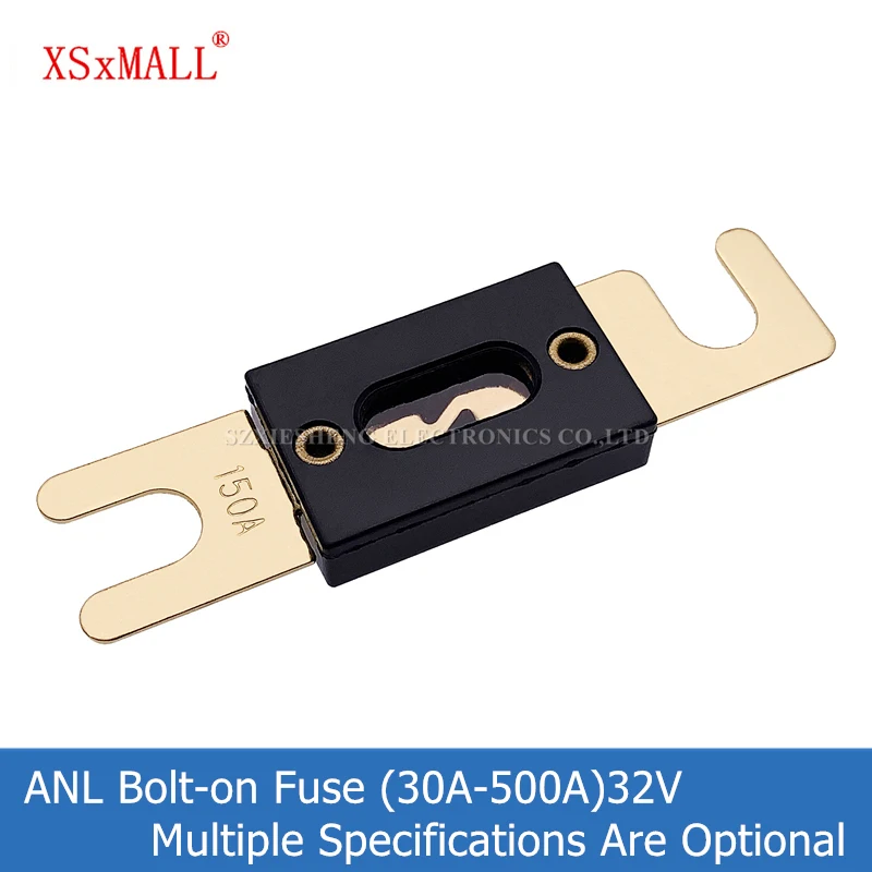 ANL Bolt-on Fuse 30A 40A 50A 60A 70A Fusible Link Fuse 80A 100A 125A 130A 150A Auto Blade Fuse 175A 180A 200A 225A 250A 500A/32V