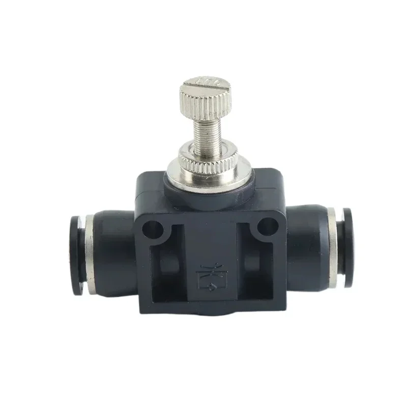 HEBAI Black Pneumatic Fittings Pipe Connector Tube Air Quick Fittings 3/4/5/6/8/10/12/14/16mm PU PY PK PE PV SA HVFF PZA PM PP - Image 5