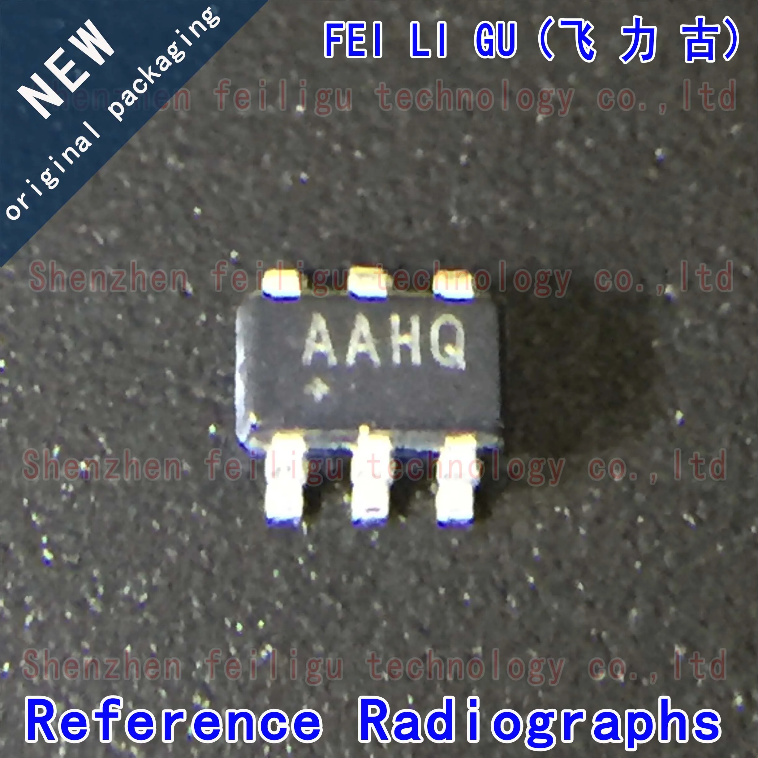 Pantalla de impresión: AAHQ, 1 ~ 30 piezas, 100% nuevo, original, interruptor analógico SOT23-6, Chip multiplexor