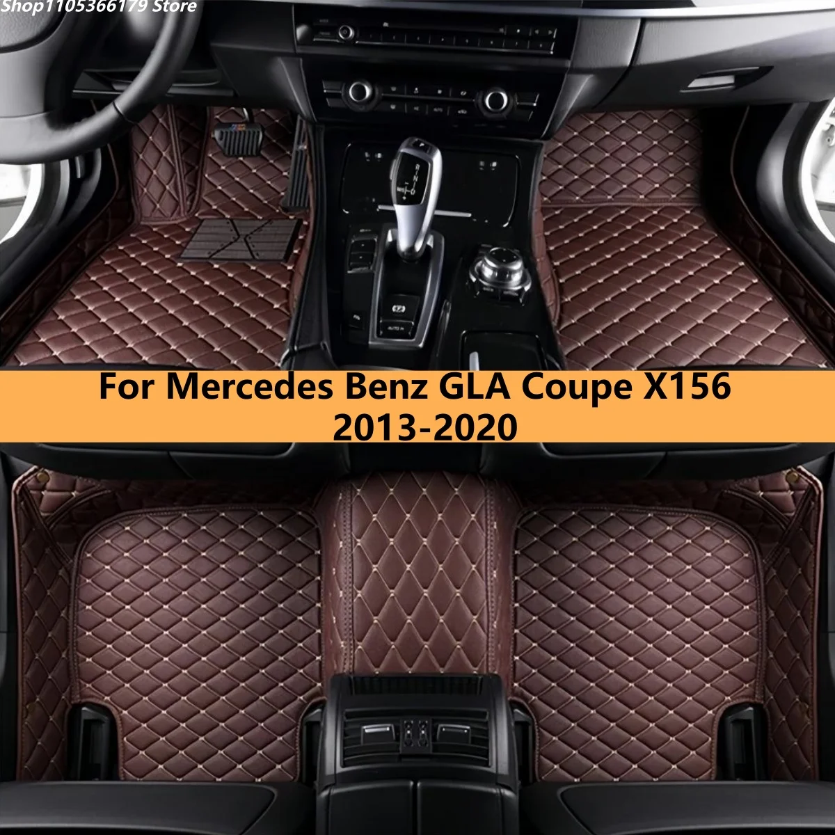

Автомобильные коврики на заказ для Mercedes-Benz GLA Coupe X156 2013-2020 годов выпуска