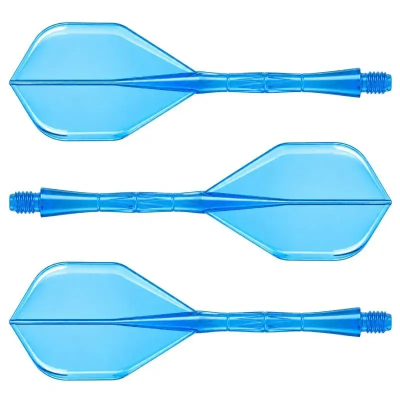 3 Stück integrierte Dartflügel und -schaften mit bruchsicherem Design für Dartspiele zu Hause, Turniere und das tägliche Training. – Detail 2