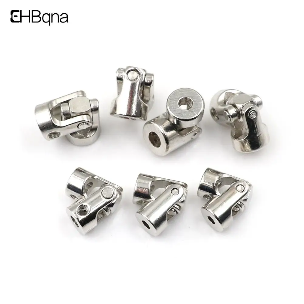 Rc Boat Car Metal Cardan Joint 3x3mm/4x3mm/4x4mm/5x4mm/5x5mm/6x6mm Gimbal Couplings Shaft Motor Connector Universal Joint