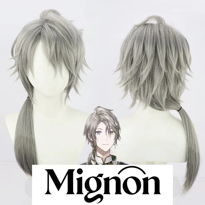 Nijisanji VTuber Kaida Haru weibliche Version Cosplay Perücke langes Schlepphaar Halloween Geschenk