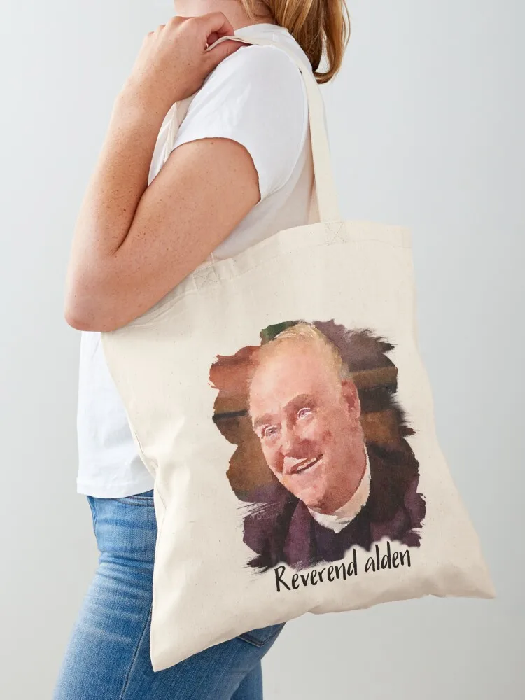 Bolso tote Little House on the Prairie Reverend Alden, bolso tote personalizado, bolso genial para compras