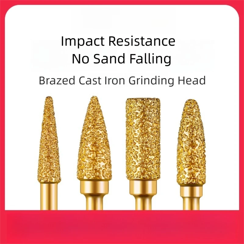 رأس طحن الماس TG للمثقاب الكهربائي، لقم ثقب المعدن، مبرد دوار من السبائك، قاطع بلاط السيراميك
