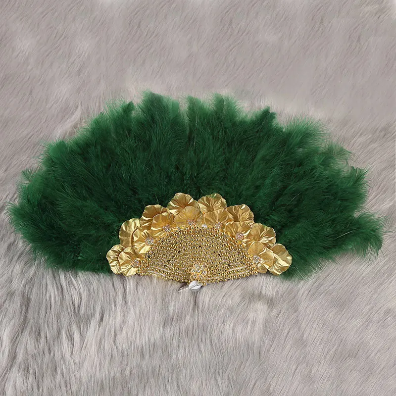 

Wedding Feather Fan, Stage Performance, Dance, Photography Props, Bride Hand-held Fan, Wedding Party Supplies
