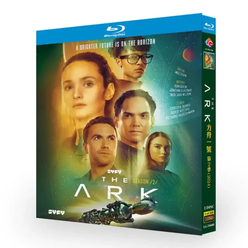 Blu-ray Ultra HD American TV Series The Wandering Ark Ark One Season 2 BD Disc CD Box