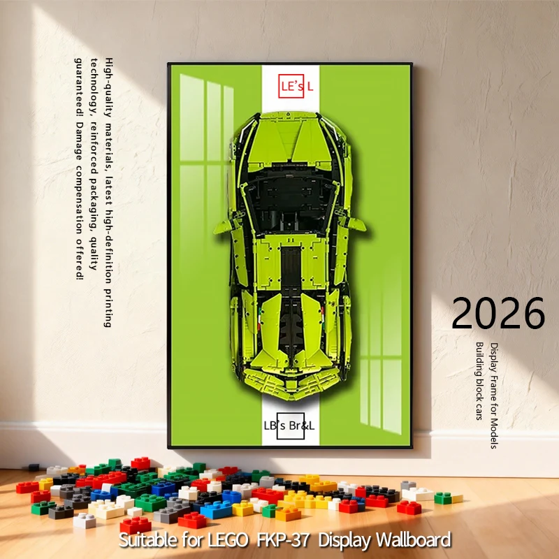 

2026NEW Display Wallboard Suitable for LEGO 42115 FKP-37 building block car model Wall Mount Display box Photo Frame