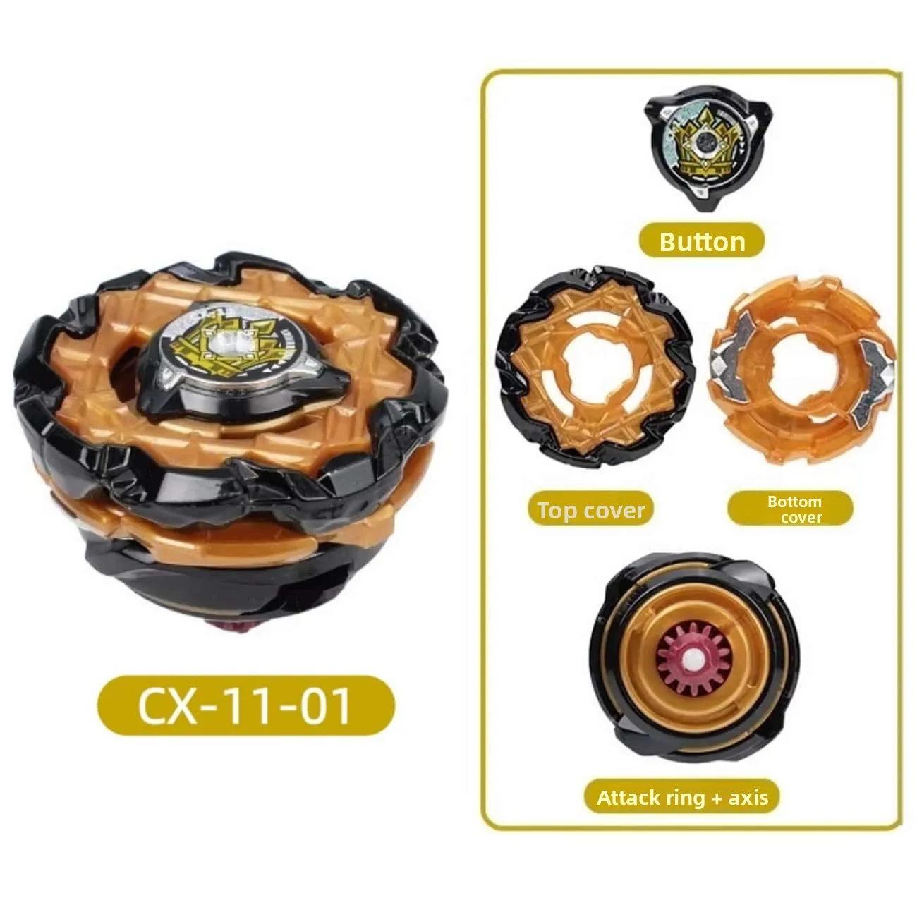 Takara Tomy Beyxs CX-11 Emperor Mite Deck Set CX01 CX05 CX07 CX10