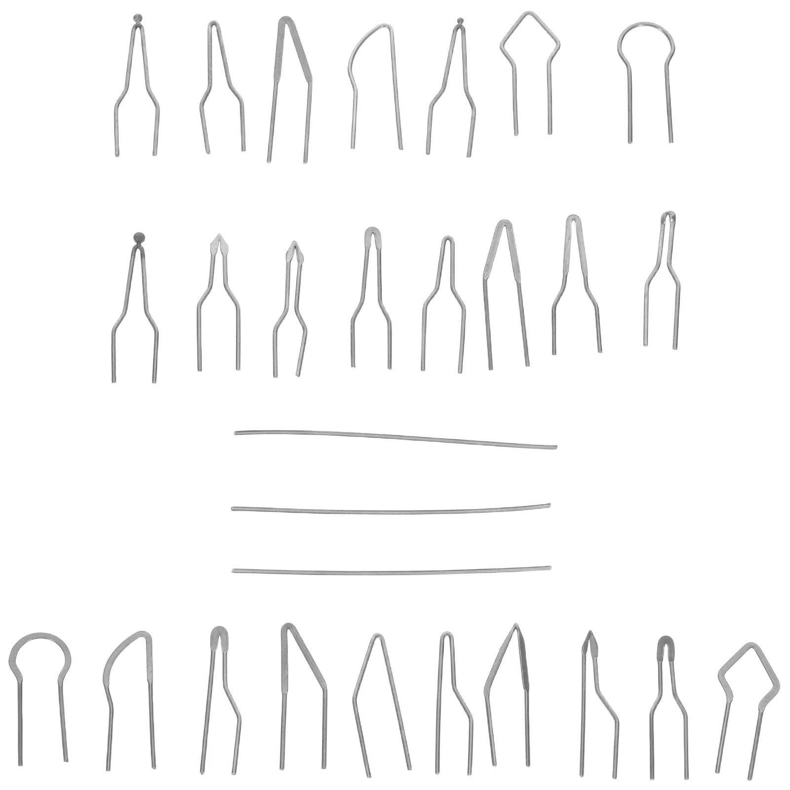 28 قطعة سبيكة لحام تلميح عدة سلك متين لحرق الخشب المهنية وصياغة سبيكة لحام تلميح عدة #5