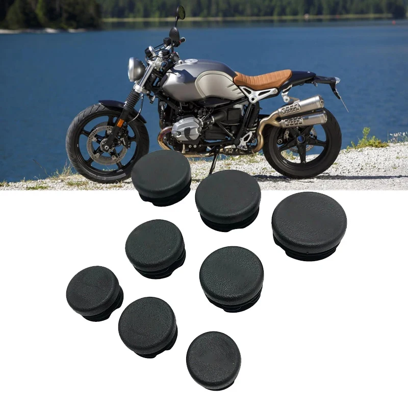 

For BMW R Nine T RNineT R9T Pure Racer Scrambler Urban G/S 2013-2023 Motorcycle Frame Hole Cover Caps Plug Decorative Frame Cap