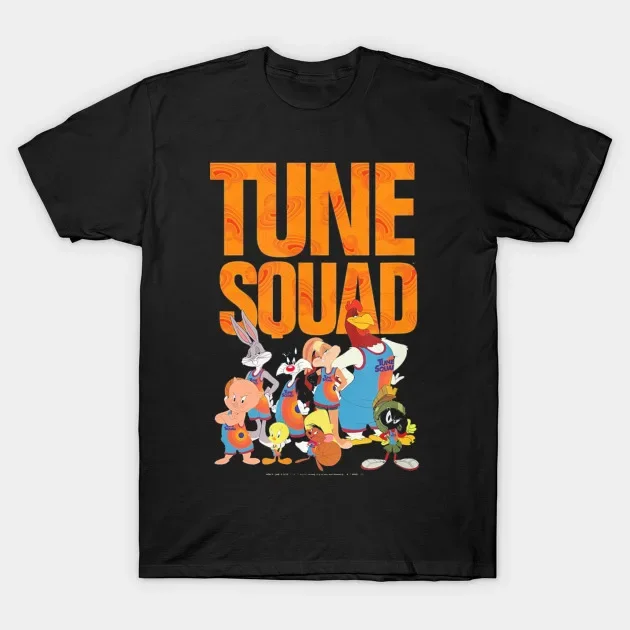 Tune Squad Group T-Shirt Unisex T-shirts for Men Women Summer Tees Cotton  vintage oversized