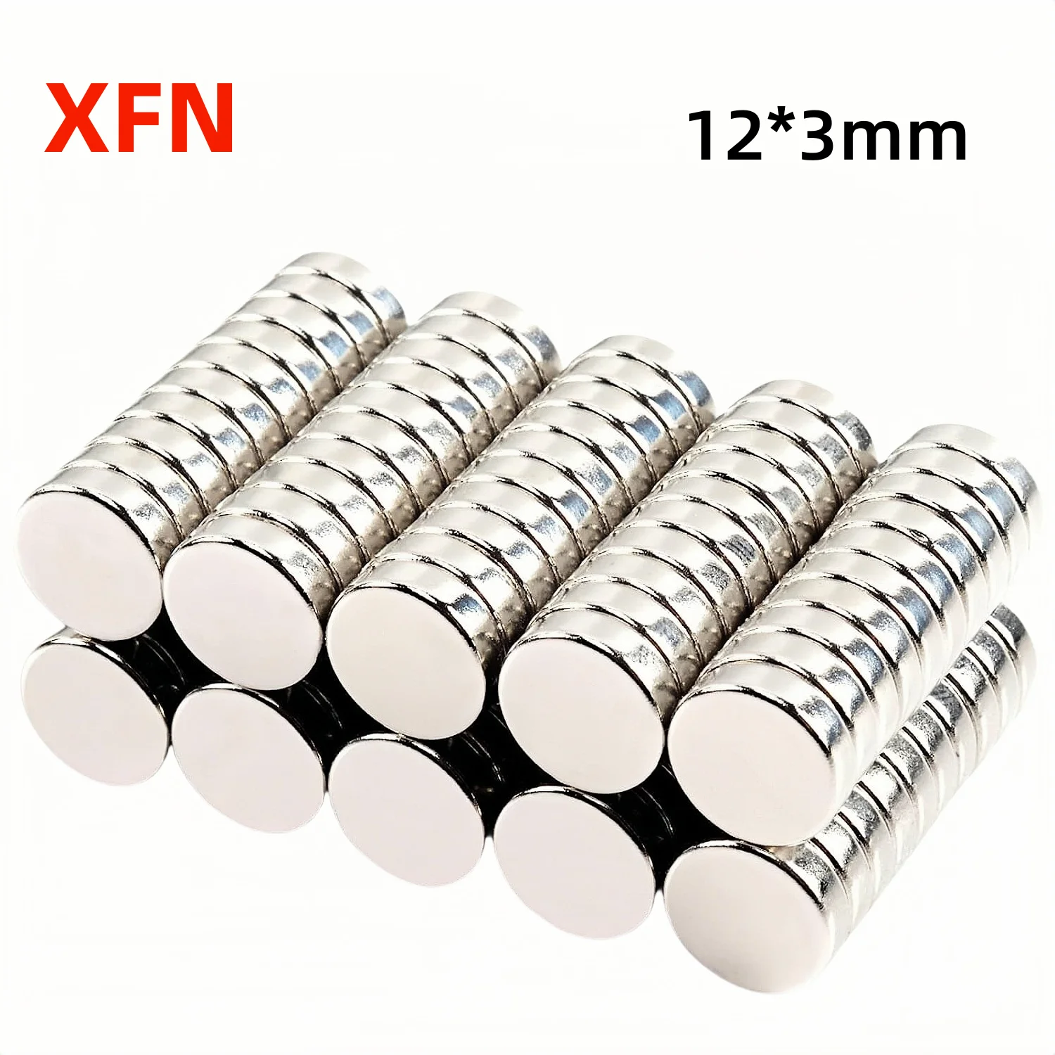 10/100/500Pcs 12 mmx 3mm Super Strong Round Disc Magnets N35 12mm*3mm Imanes 12mmx 3mm Rare Earth Neodymium Magnet DIY, Building