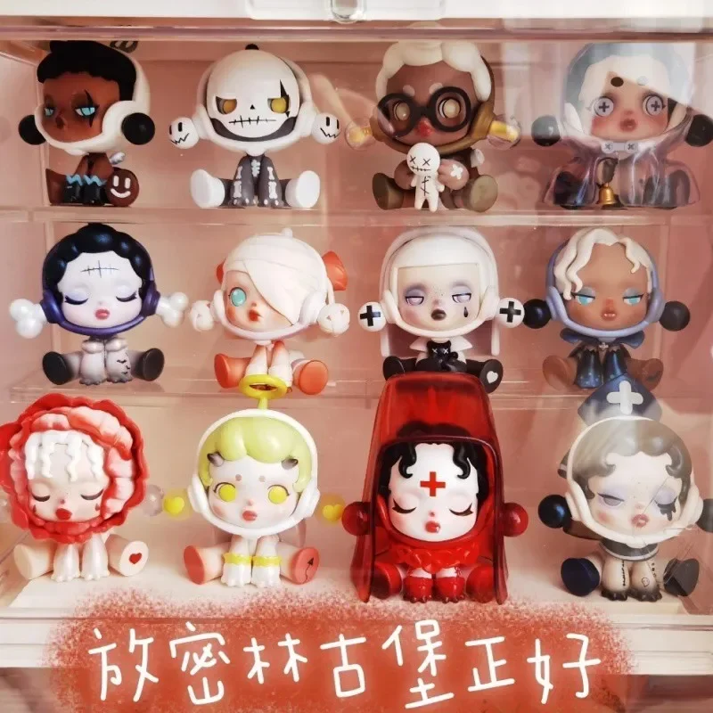 Hete Verkoop Skullpanda Oude Kasteelserie Model Speelgoedcollectie Pop Schattige Actie Kawaii Decoratie Figuren Decoratie Speelgoed Geschenken