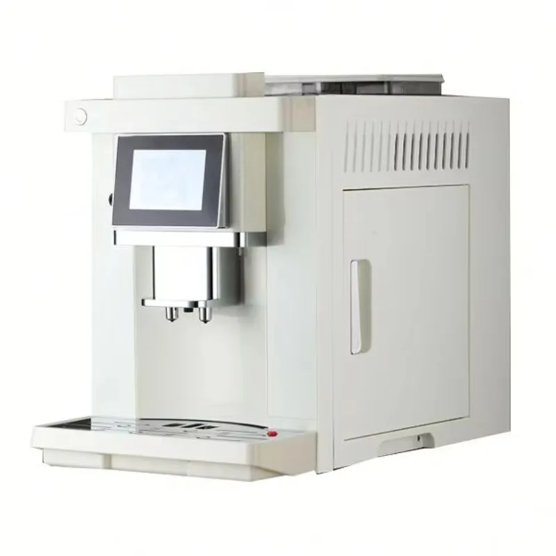 Double Boiler Plastic Housing Auto One Touch Fully Automatic Coffee Machine