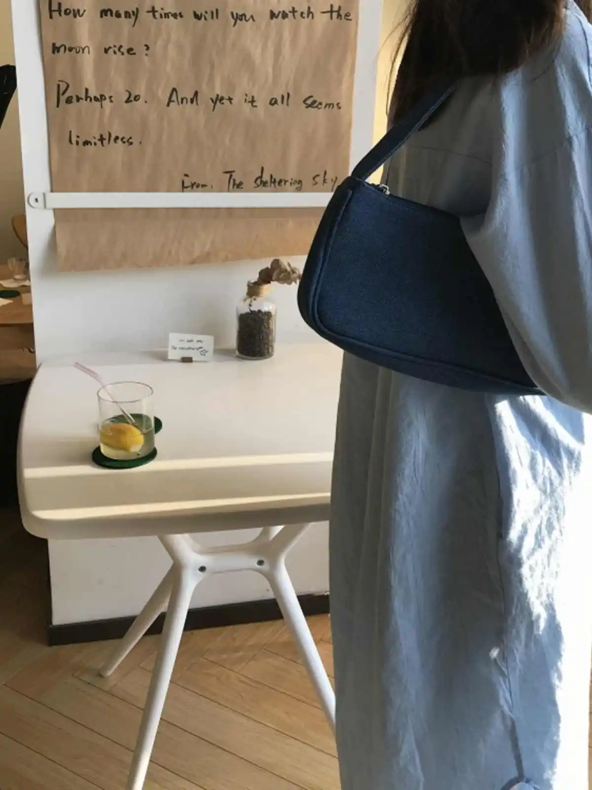 الصيف المرأة الأزرق الإبط حقيبة لينة سستة مربع حقائب كتف عارضة أزياء بلون القماش حقيبة يد الإناث