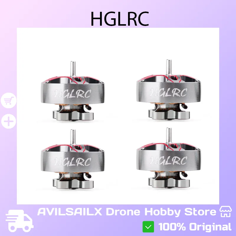 HGLRC SPECTER 1303.5 Brushless Motor 5500KV 2-4S LiPo Compatible for 2-3 Inch FPV Drone