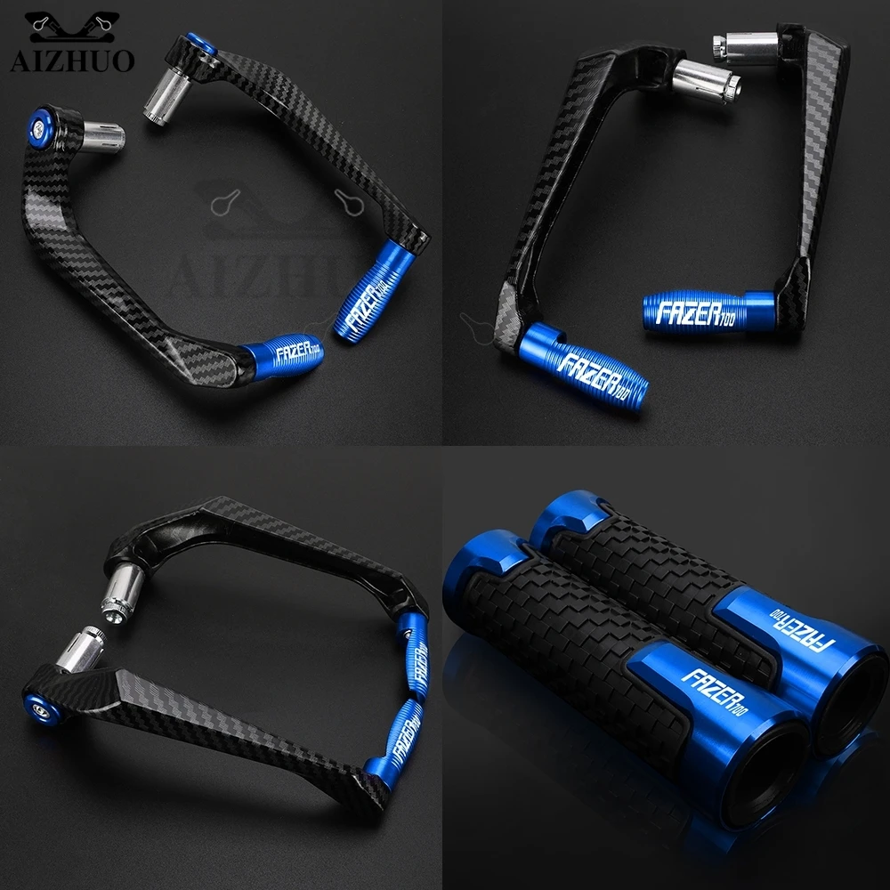 

For Yamaha Fazer 700 1986-2025 2024 2023 Fazer700 78''22MM Motorcycle Brake Clutch Levers Guard Protector Hand Handlebar Grips