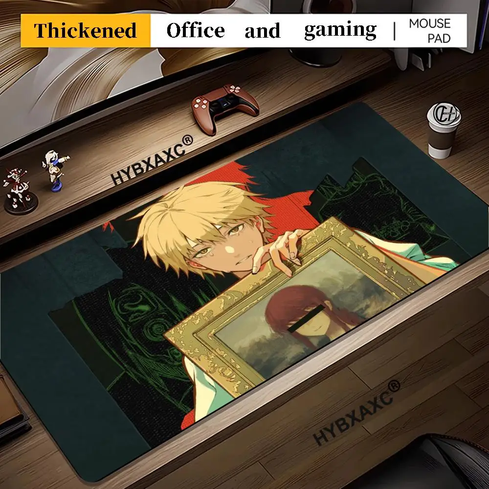 

Mouse Pad PC Non Slip Gamer Denji Keyboard Pad Laptop Gaming Accessories Mousepad Japan Anime C-chainsaw Man Desktop Mouse Mat