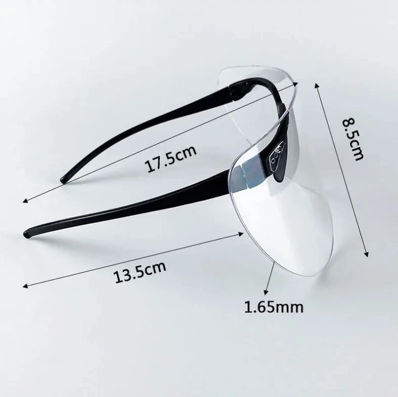 Lunettes de sécurité unisexes, protection des yeux, anti-poussière, anti-éclaboussures, sports de plein air, cyclisme, coupe-vent