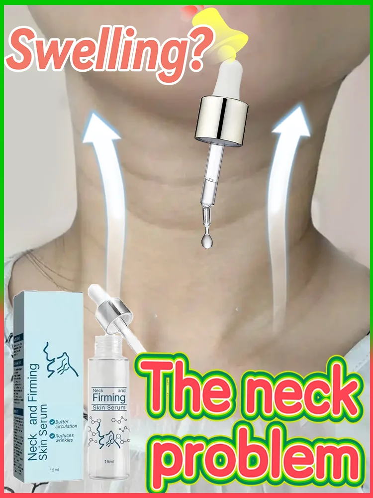 Neck firming skin hyaluronic acid Lift restore plump skin moisturizing essence to smooth wrinkles young