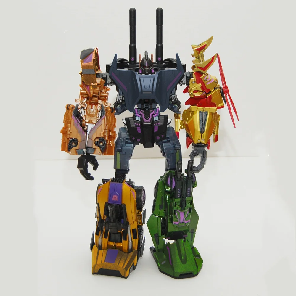 

NEW BEK-01TK Japanese Version Metallic Upgrade Kit For X-Transbots FOC Bruticus Action Figure Accessories