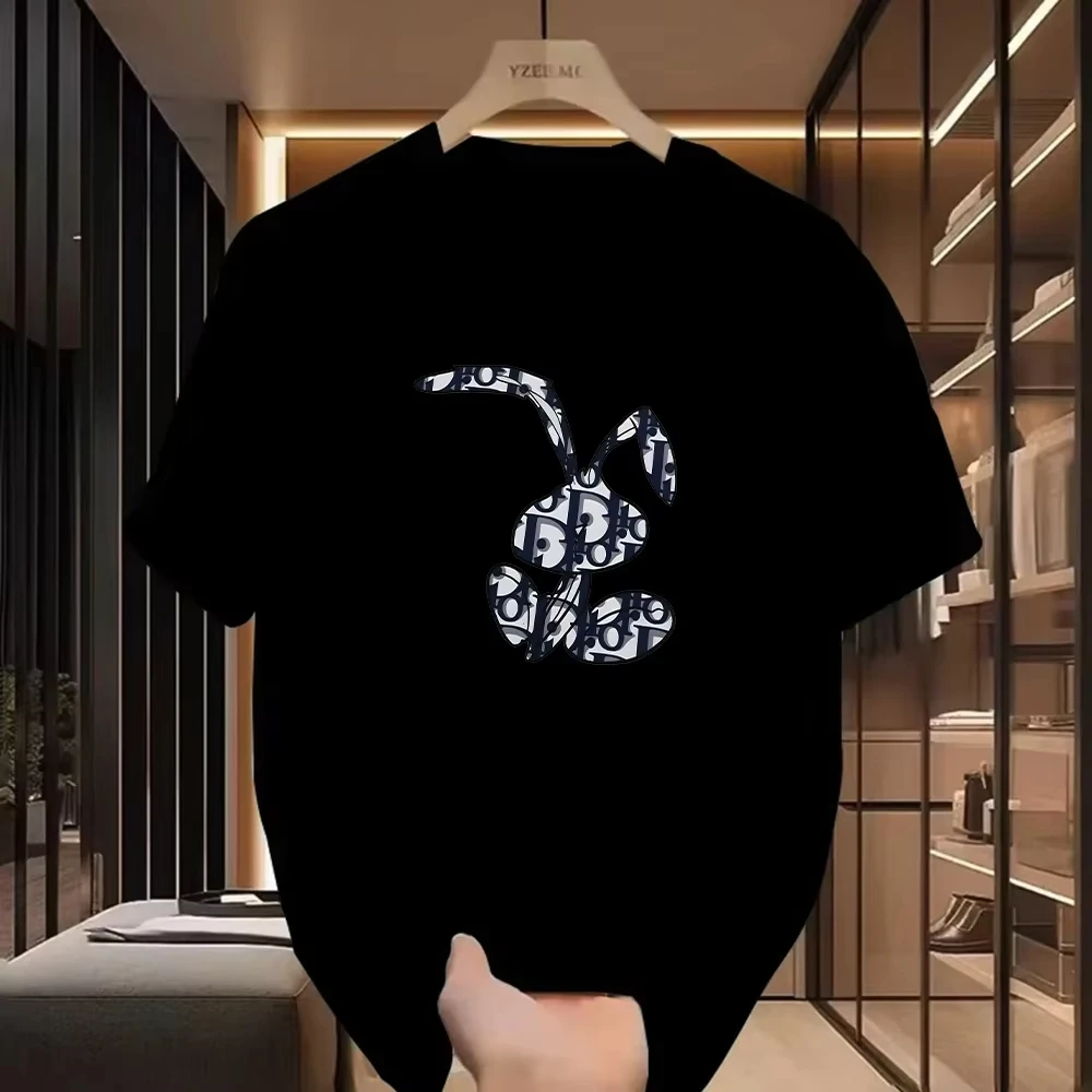 2025 المرأة تي شيرت غير رسمي Harajuku Y2k مصمم السيدات الفاخرة تيز الإناث خمر العصرية البلوز تي شيرت #4