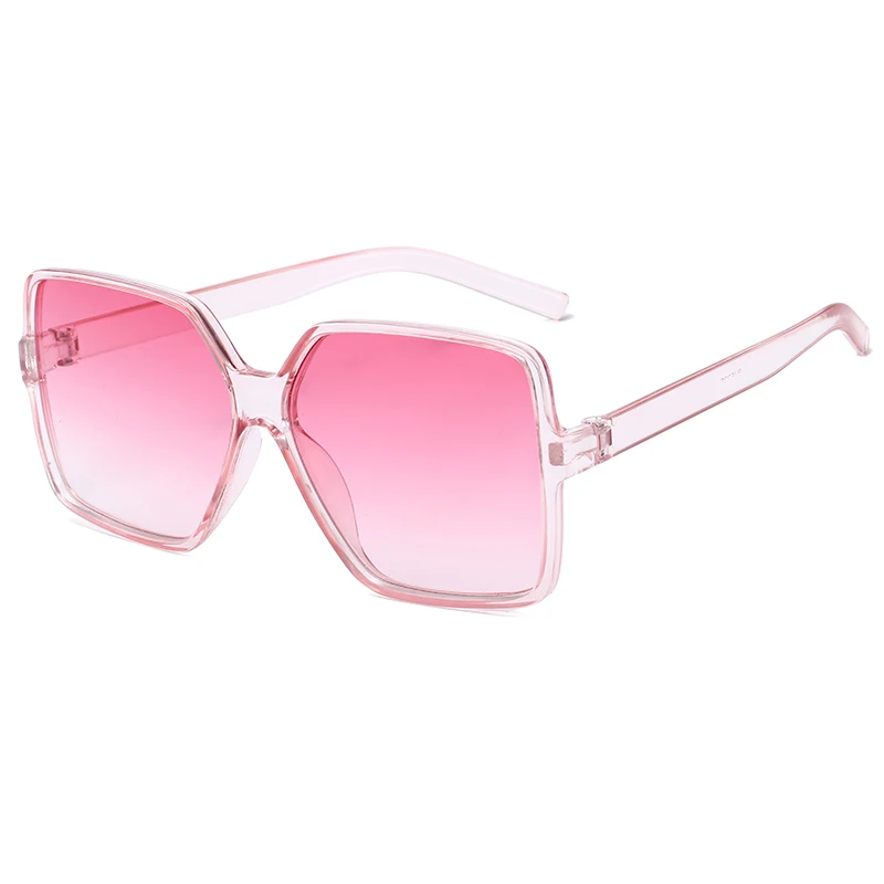 New Fashionable Oversized Square Sunglasses For Men And Women UV Resistant Glasses Retro Large Frame Sunglasses Retro Sunglasses