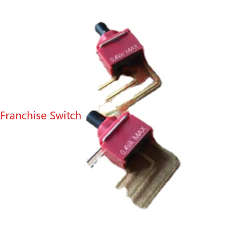 10PCS Push-button Switch Miniature 3/5 Foot Bent  0.4VA MAX Gold-plated 