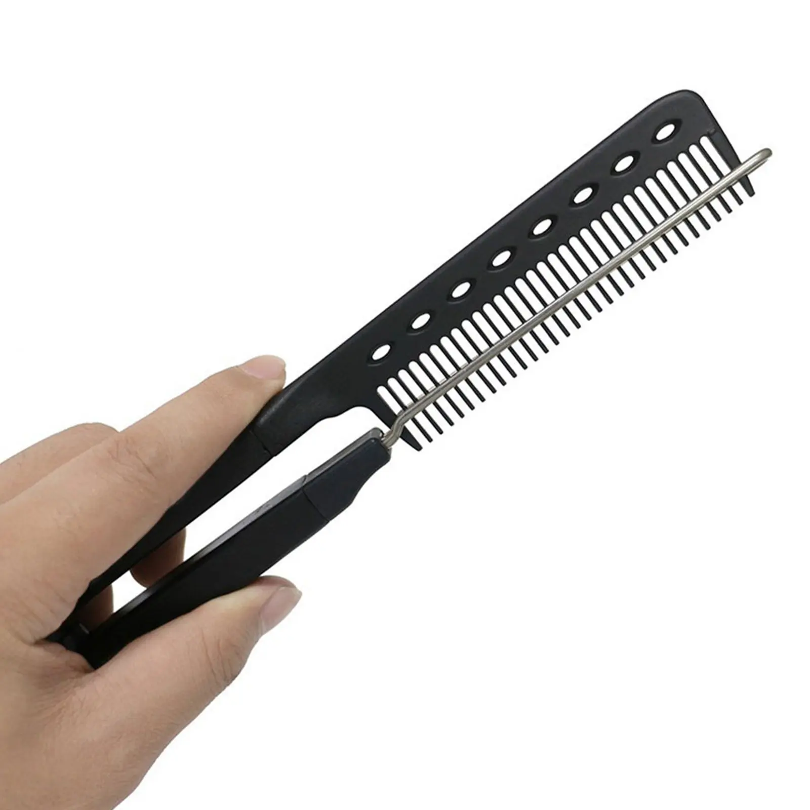 

Набор из 4 V-образных расчесок-выпрямителей для волос: складные, портативные, для салонов, для быстрой укладки и разглаживания