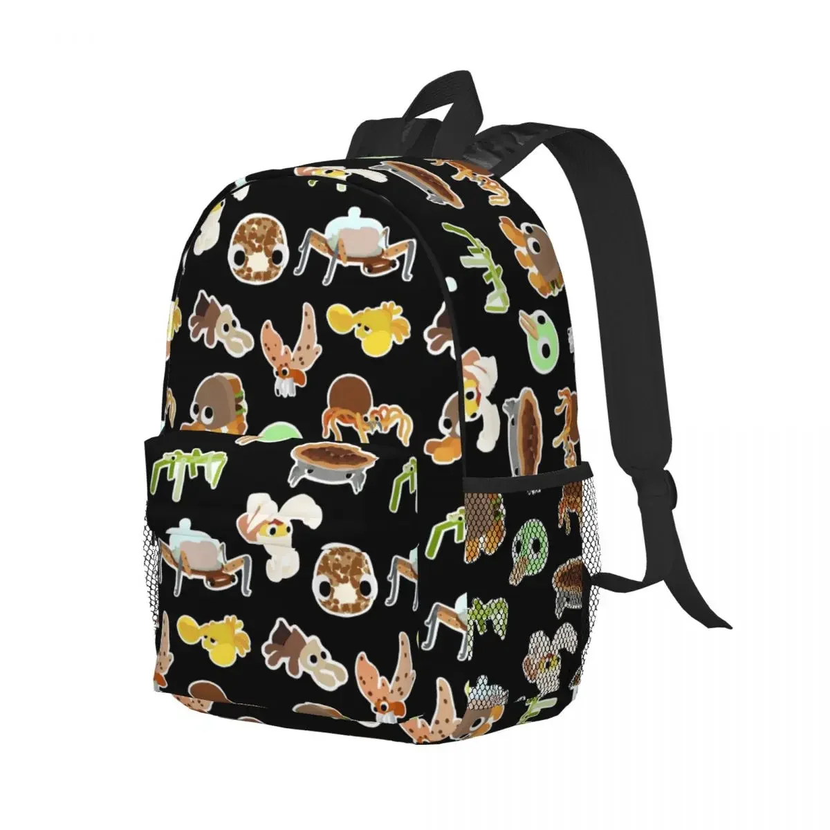 The Isle Of BIGsnax Bugsnax-mochila escolar para niños y niñas, bolso de hombro para ordenador portátil, gran capacidad